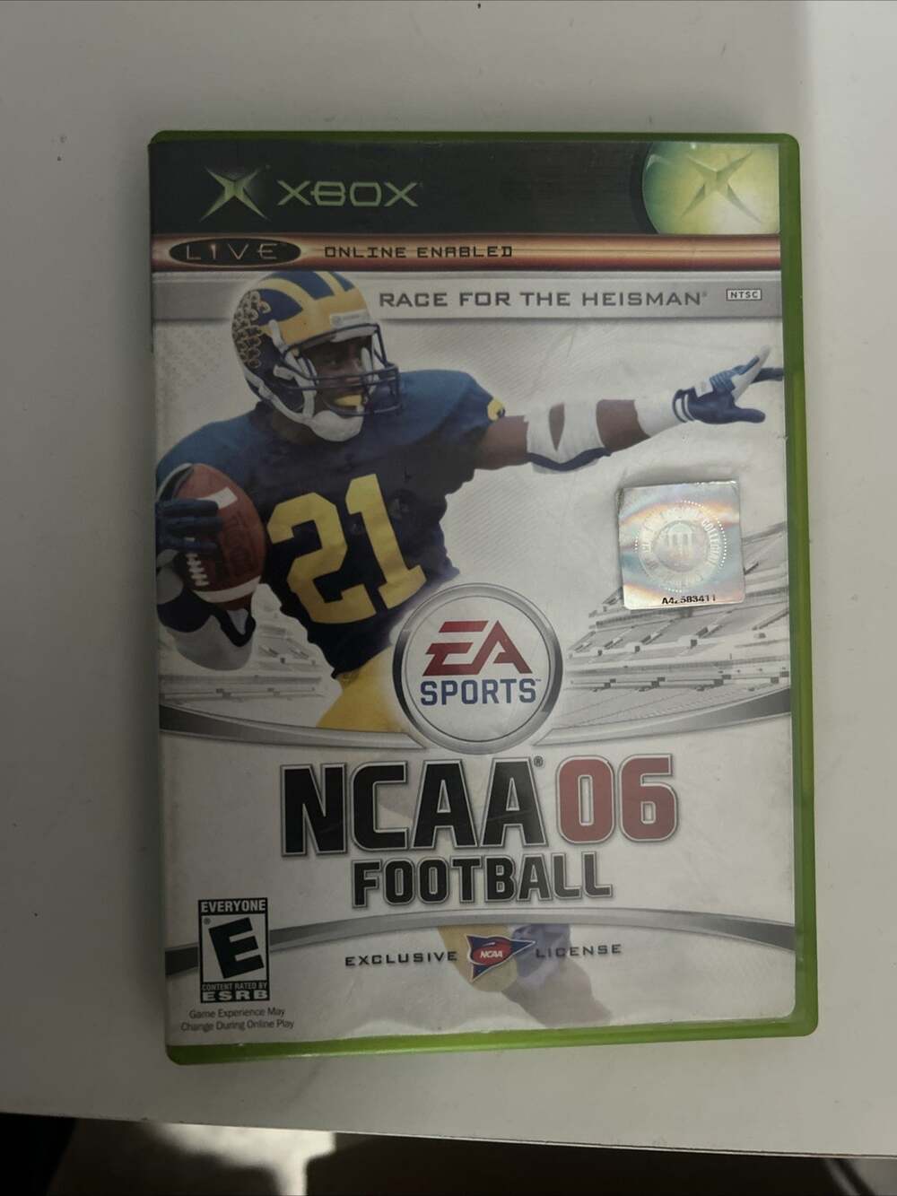 NCAA Football 06 (Microsoft Xbox, 2005)